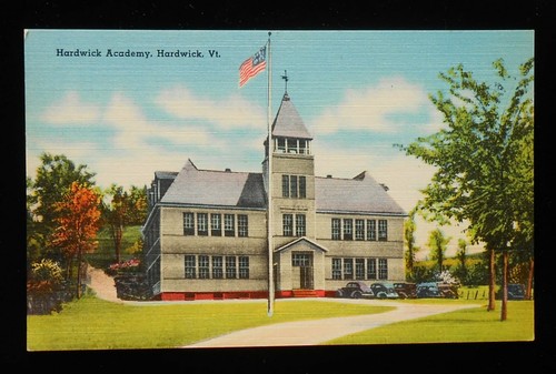 1950s hardwick academy old - hardwick,