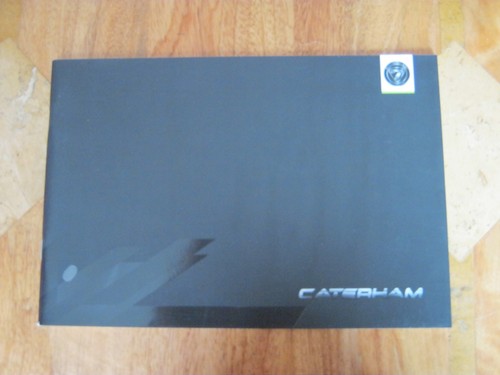 Caterham cars brochure - brochure., 22