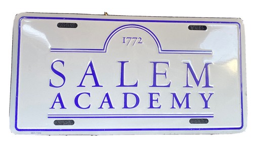 Vintage salem academy car - salem, tag