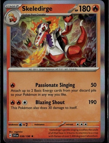 Skeledirge armarouge rare - skeledirge,